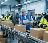 Oral-B high-speed packaging line before Sieora AI OCR and barcode inspection