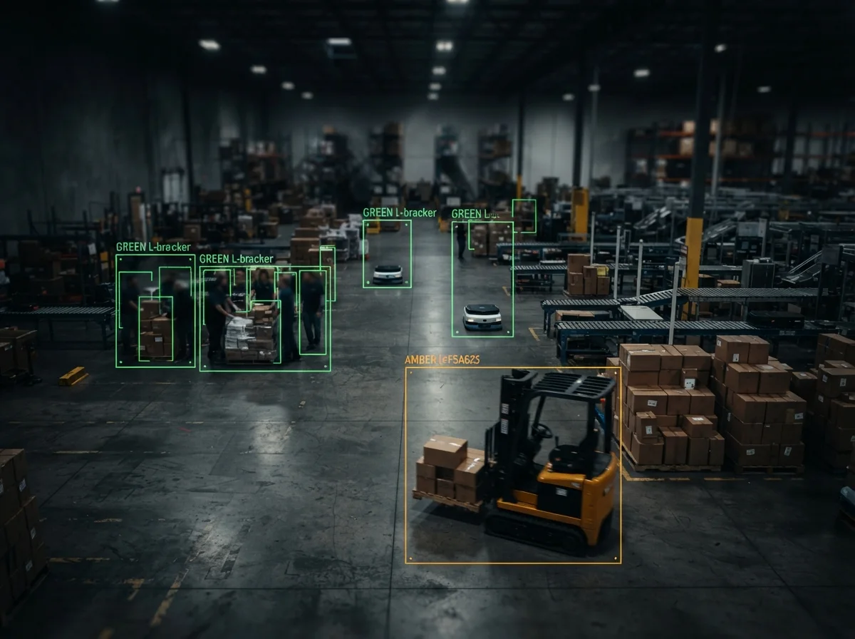 Object detection and image recognition model locating and counting objects