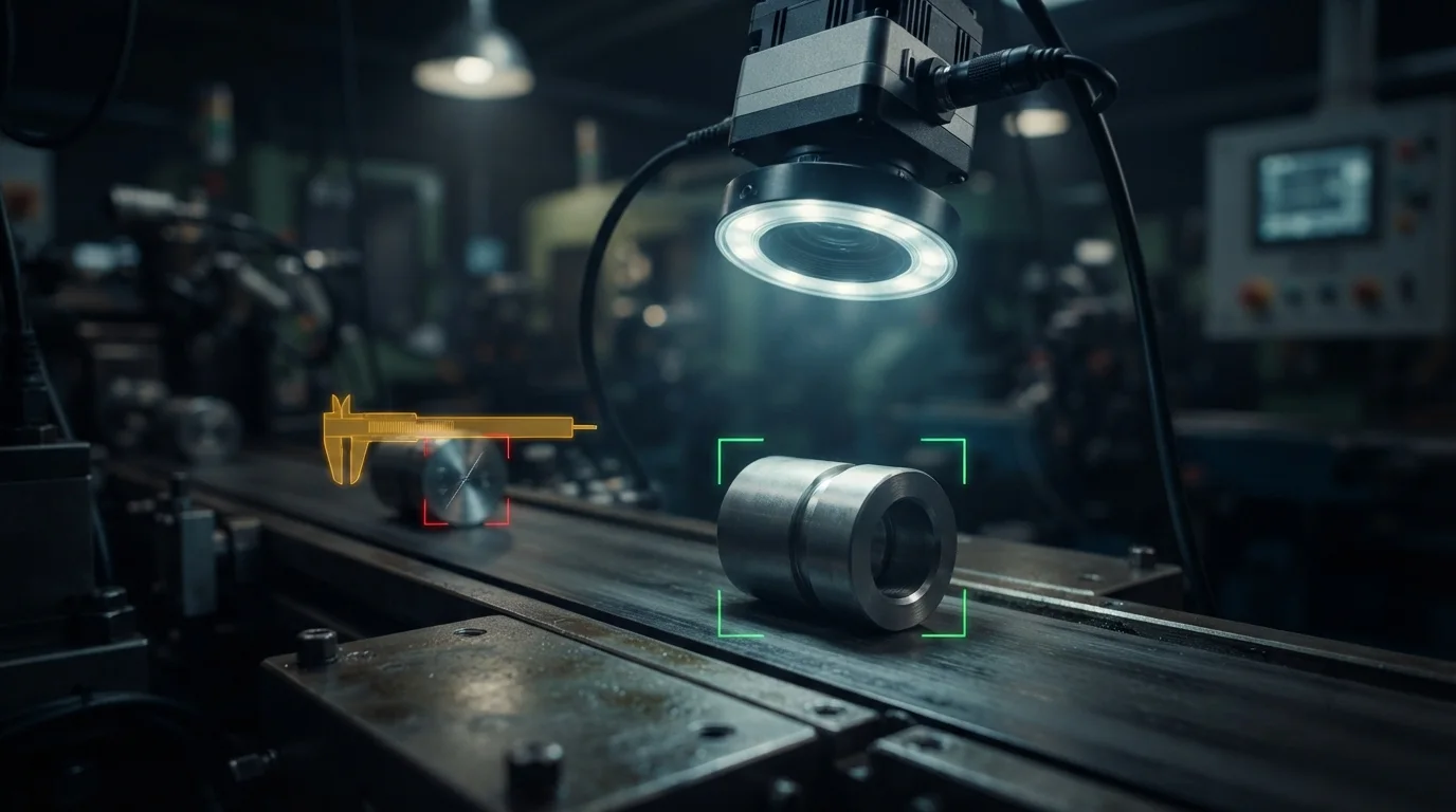 Computer vision machine vision on the production line