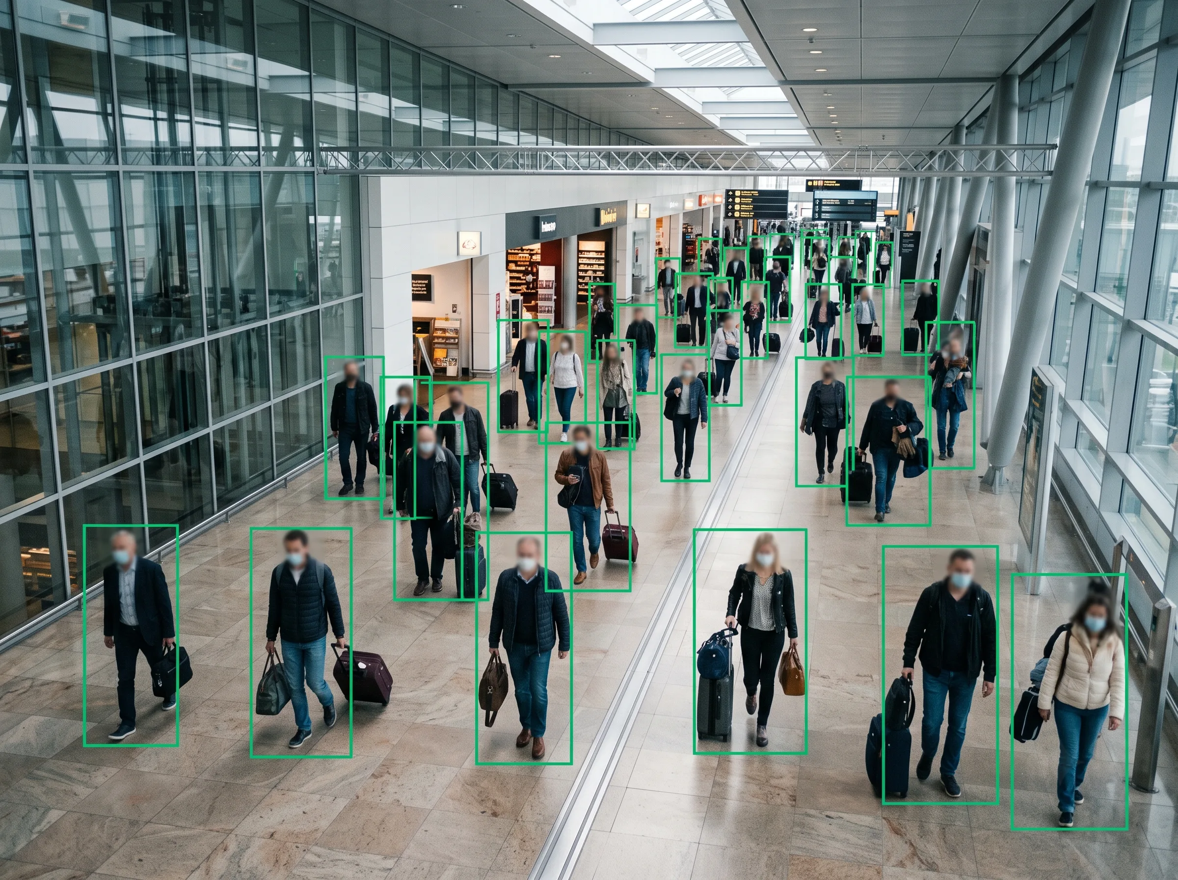 Privacy-first crowd monitoring measuring anonymous density with no identities stored