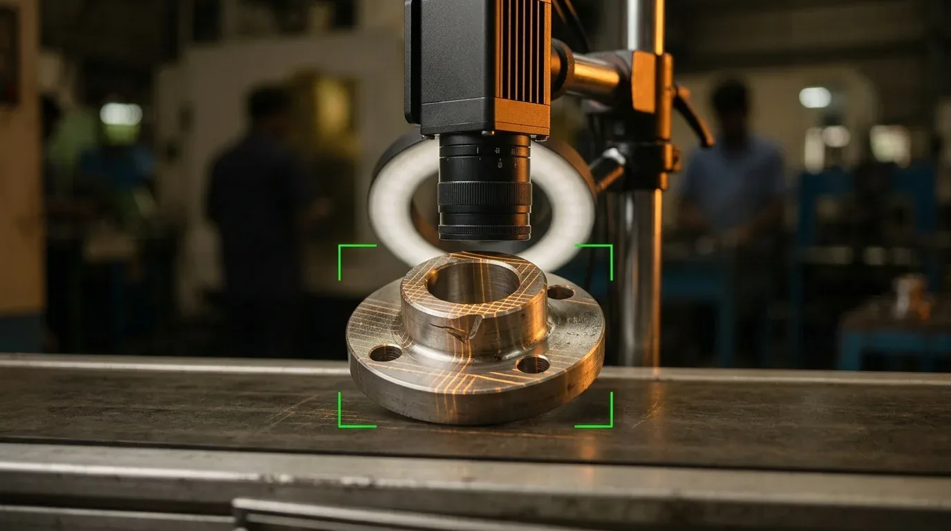 Machine vision 3D vision for depth and geometry inspection
