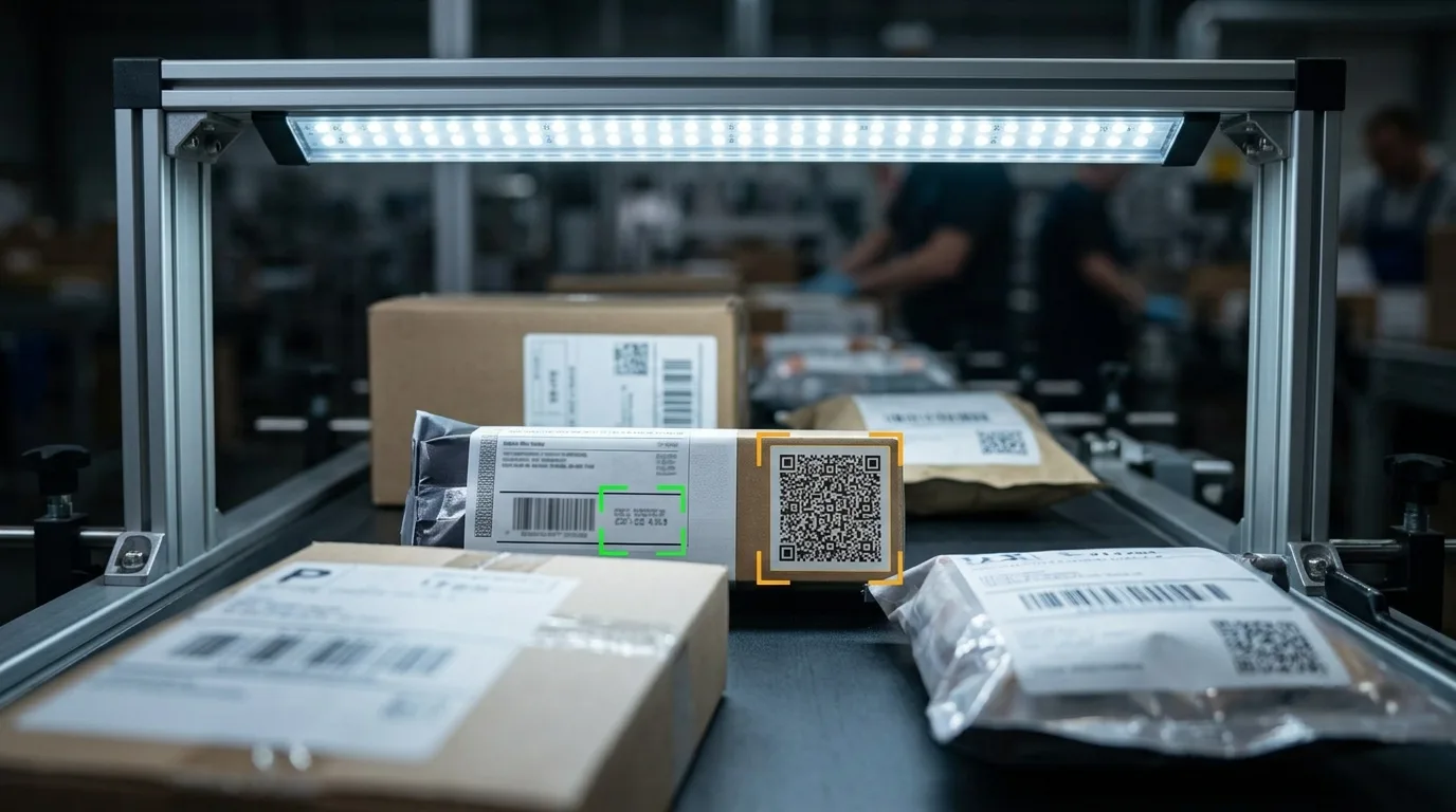 Machine vision barcode and OCR label verification
