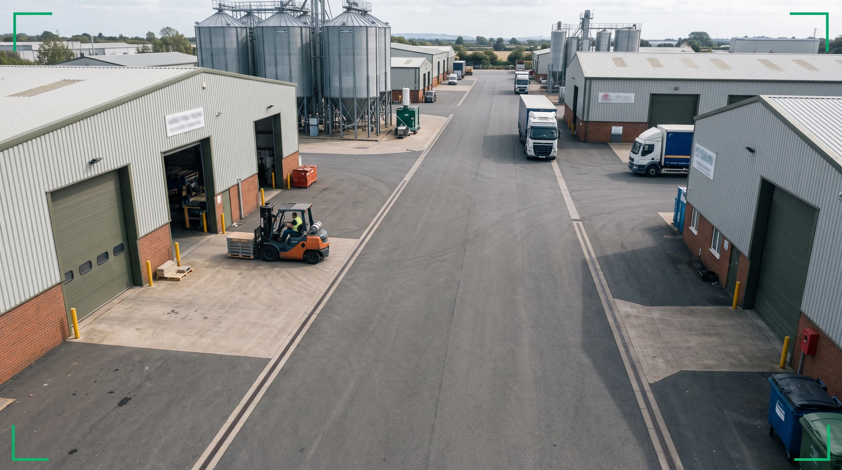 Pothole detection on existing plant yard cameras flagging surface damage