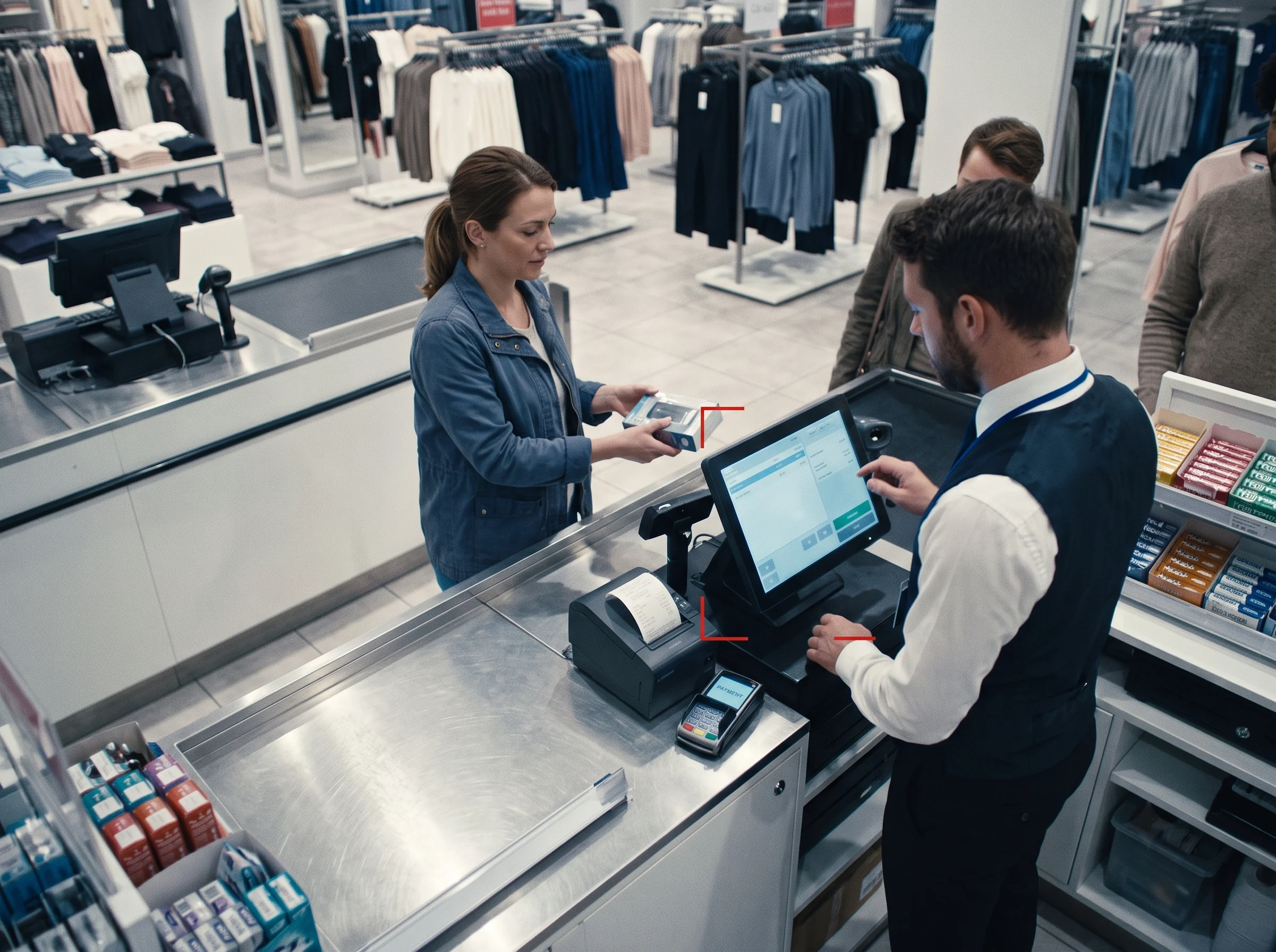 Shoplifting detection flagging refund and return fraud