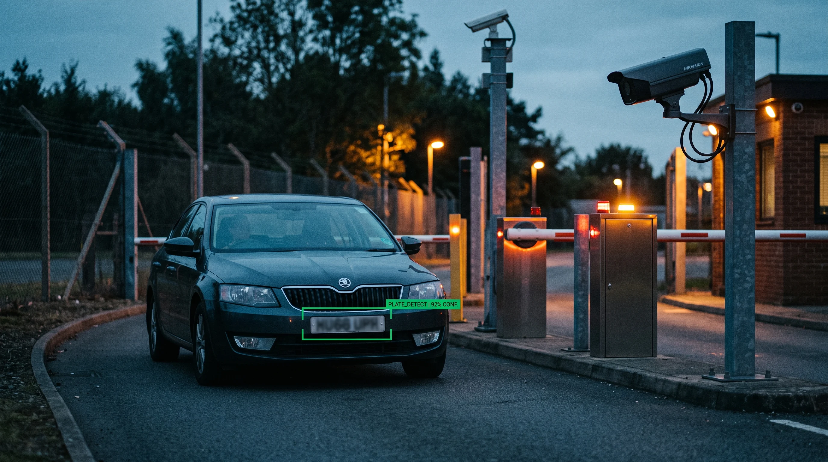 ANPR number plate recognition inside the VMS platform